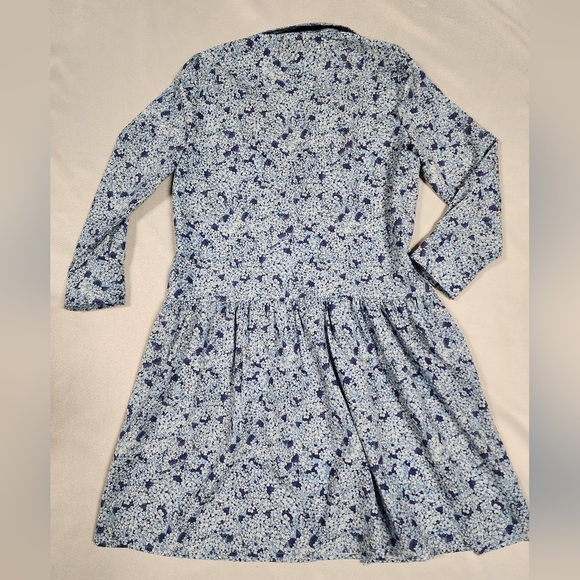 Tuckernuck Hydrangea Dress Blue & White XXS - Picture 2 of 9